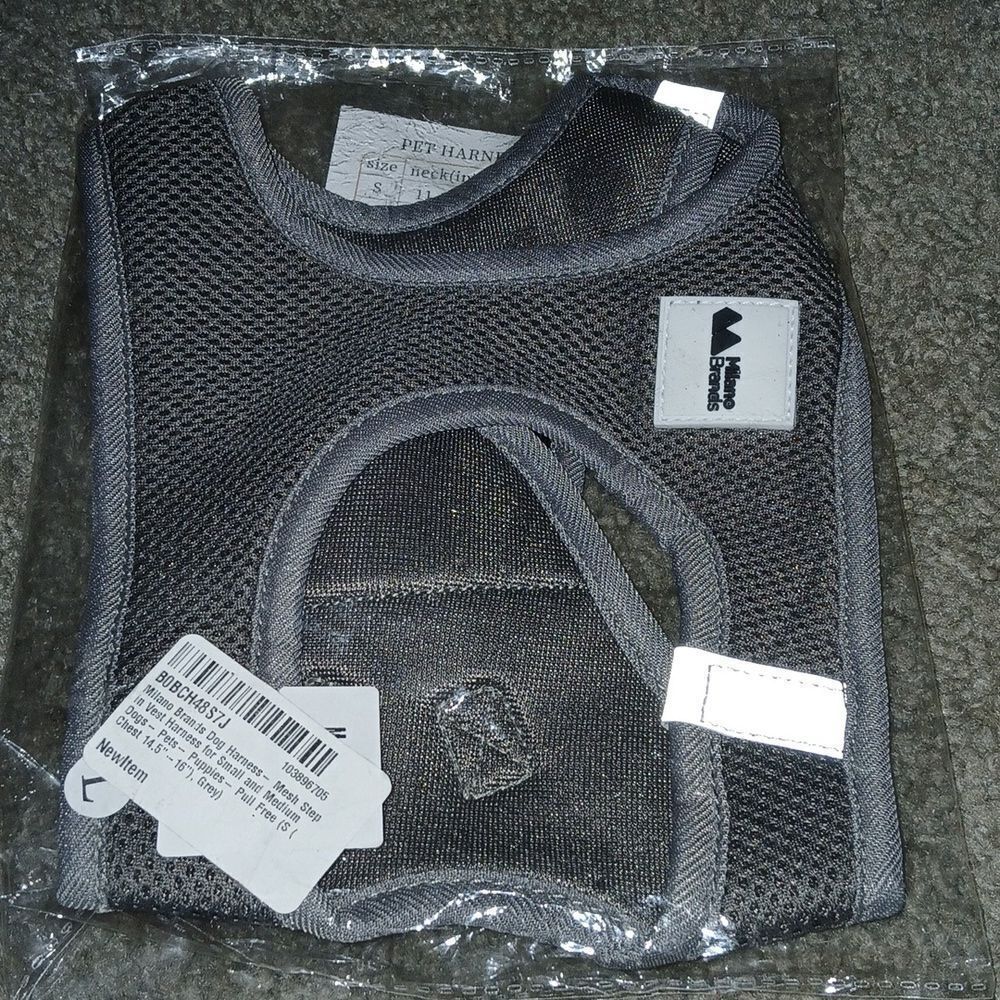 Soft Mesh Step in Harness  Adjustable, No Pull, Choke Free, All Weather Sz L NWT